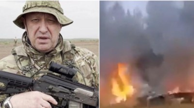 Accidente mortal del líder del grupo Wagner grabado en vídeo