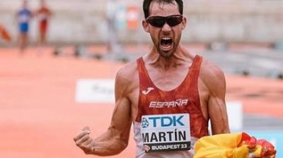 Álvaro Martín campeón del mundo de 35km marcha