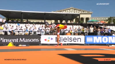 María Pérez campeona del mundo de 35 kilómetros marcha